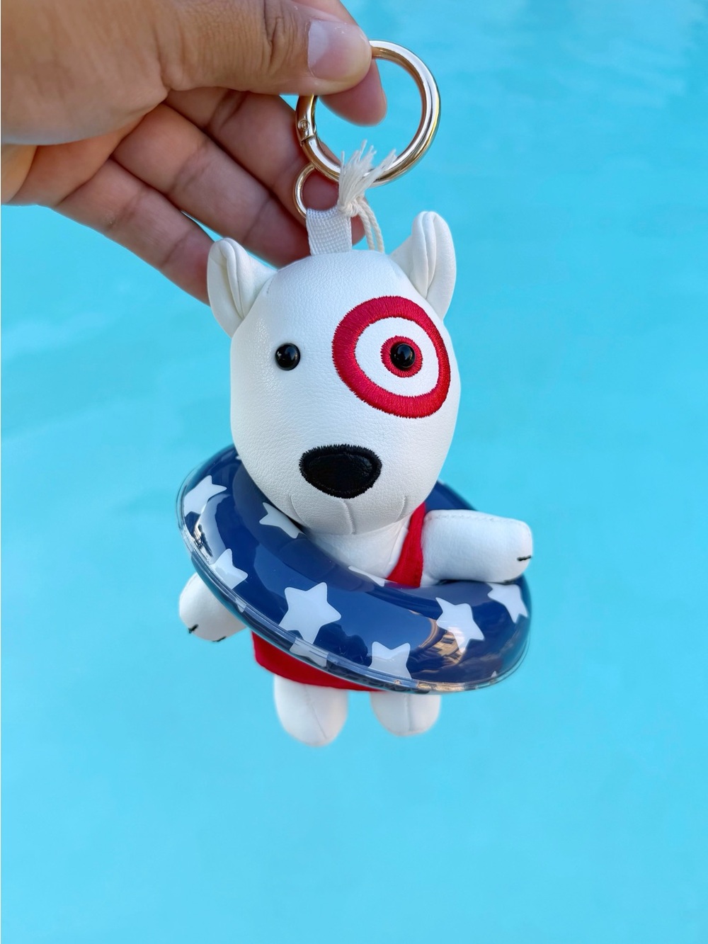 Target Beach Bullseye Bag Charm Universal Thread